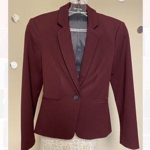 EXPRESS BURGUNDY BLAZER JACKET